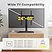 AM alphamount TV-Halterung für TV, Universal, schwenkbar, für LED-TV OLED LCD von 24-60 Zoll, höhenverstellbar, trägt 45KG, max. VESA 400x400 mm