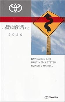 Paperback Highlander / Highlander Hybrid 2020 - Navigation and Multimedia System Owner's Manual Book