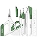 Nicapa Basic Tool Set Craft Weeding Vinyl Cardstock Crafting Tools Kit for Cricut/Silhouette/Siser/Oracal 631 651 751 Vinyl