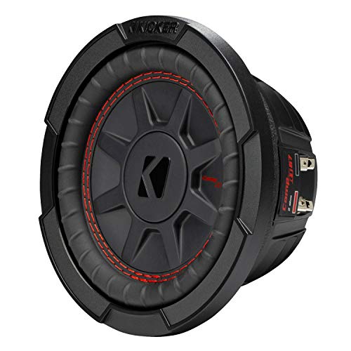 Kicker Comprt 6.75"(165Mm) Subwoofer, Dvc, 4-Ohm, Rohs Compliant #TOP2