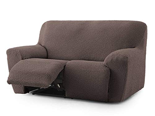 Lanovenanube Eysa - Funda sofá Relax ROC - 2 plazas - Color Marrón C07