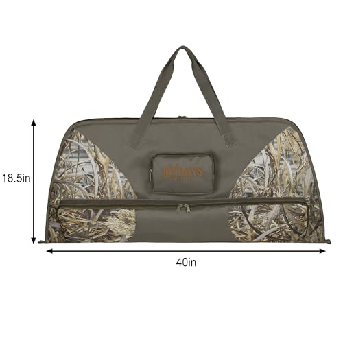 Mydays Compound Bow Case, Camo Soft Bow Case With Thick Protective Foam Padding For Archery Accessories,41 Inch thumb #1