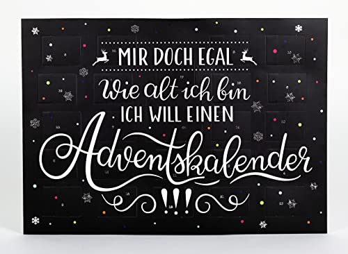 Inkognito Calendrier de l'Avent avec inscription « Handlettering » - Éditeur pour l'art comique et des cadeaux exceptionnels - Dimensions : 35 x 24,7 cm - artiste Carolin Magunia Cover