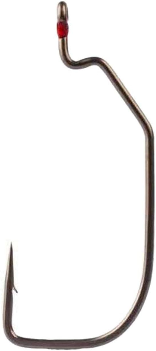 Mustad38122AP-TX-5/0-5A Tactical Bass Hooks, Assault Heavy Wide Gap