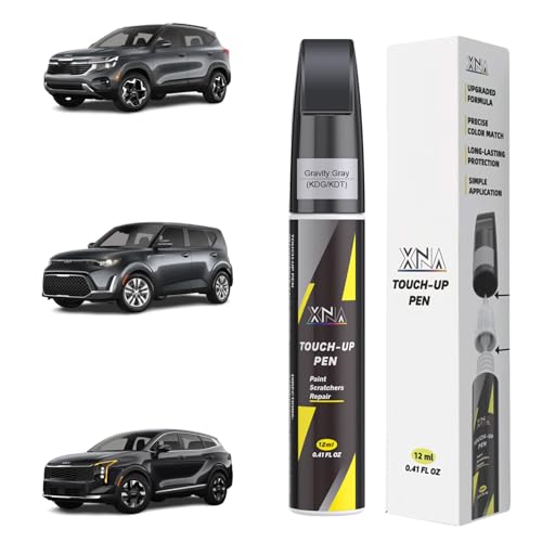 XNA Gravity Gray(KDG/KDT) for KIA Touch Up Paint, 2 in