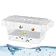 Aufzuchtbecken Aquarium, Acrylic Fischzuchtkasten mit Saugnäpfen, Ablaichkasten Aquarium Groß für für Babyfische, Garnelen, Clownfische und Guppys Kleine Größe