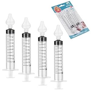 Vicloon 4pcs Baby Nasenspüler Nasensekretsauger