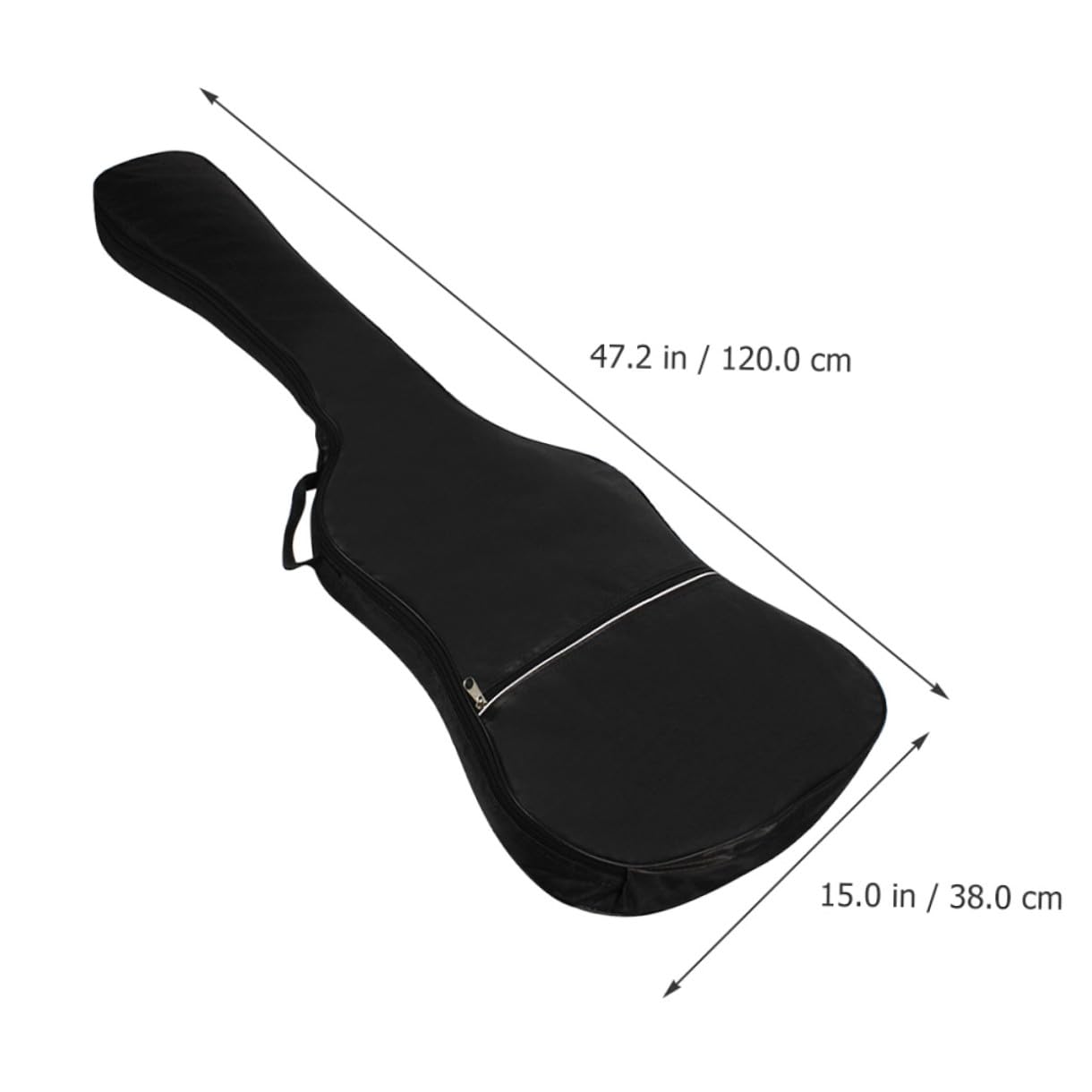 VANZACK e con per Oxford Elettrico Imbottita Basso Custodia Resistente Borsa All'acqua Tracolla Regolabile Manici Leggera e Pratica per Trasporto Musicale