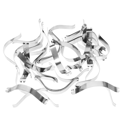 Image of 50pcs Picture Frame Backing Spring Clips for Framing Easy Installation and Hardware for Hanging Photos and Artwork