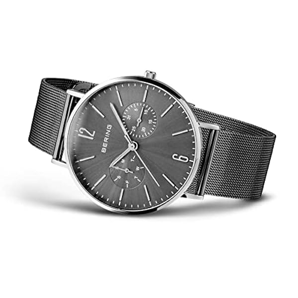 BERING herr analog kvartsklocka med rostfritt stålrem 14240-308