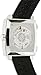TAG Heuer Men's 'Monaco' Swiss Automatic Stainless Steel and Leather Dress Watch, Color:Black (Model: CAW211P.FC6356)