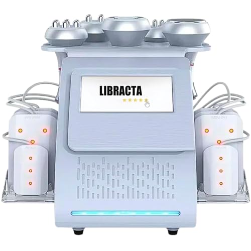 LIBRACTA Kavitation Ultraschall Gerät 9-In-1-Körperformungsmaschine, 80K Professionelle Anti Cellulite Massagegerät Zur Straffung Der Haut Körperpflege Massagegerät Salon Spa Heimgebrauch