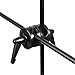 YUOCU Multi Functional Dual Head Grip Swivel Clamp Head Holder Bracket Mounting Adapter Compatible for Light Stand,Extension Boom Arm and Photography Studio Flash Reflector