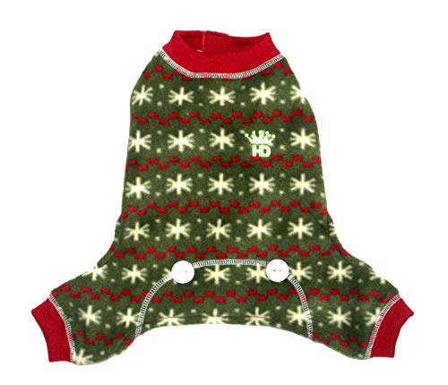 Hip Doggie HD-10FZSF-S Fuzzy Snow Jumper S, Green, Small