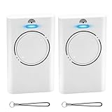 Set di 2 Telecomandi 868 MHz Compatibili con FAAC XT2 868 SLH, DL2 868 SLH, T2 868 SLH, T4 868 SLH – 2 Canali, Tecnologia Rolling Code, Portata 50m, Ricambio per Cancello e Garage