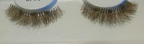 Handmade Magnetic Lashes - FULL LASH - 3 Magnets - 4 lash length options - brown or black (S, Brown)