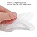 Dr. Foot's Arch Support Shoe Insoles for Flat Feet, Gel Arch Inserts for Plantar Fasciitis, Adhesive Arch Pad for Relieve Pressure and Feet Pain (Clear - 2 Pairs, 2 Count (Pack of 1))