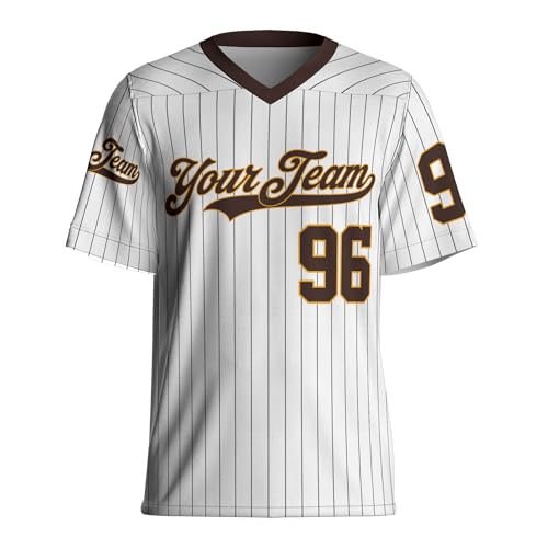 Your Team Custom Jersey for Men Women Football Jersey Personalized Shirts Short Sleeve T Shirt Baseball Jersey A2