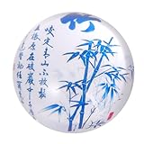 Homoyoyo Pisapapeles de Cristal Hemisférico 70 Mm Transparente para Caligrafía China y Material de Papelería, Accesorio de Escritorio Portátil para Oficina, Escuela y Estilo Aleatorio