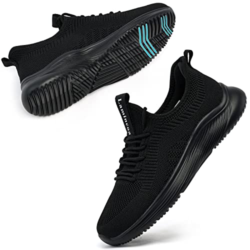 Lamincoa Womens Tennis Walking Shoes Slip On Lightweight Comfort Memory Foam Sneakers - Image 4