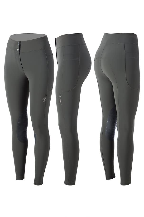 Pantalon d'équitation femme NUVELIN Animo idéal pour les écuries