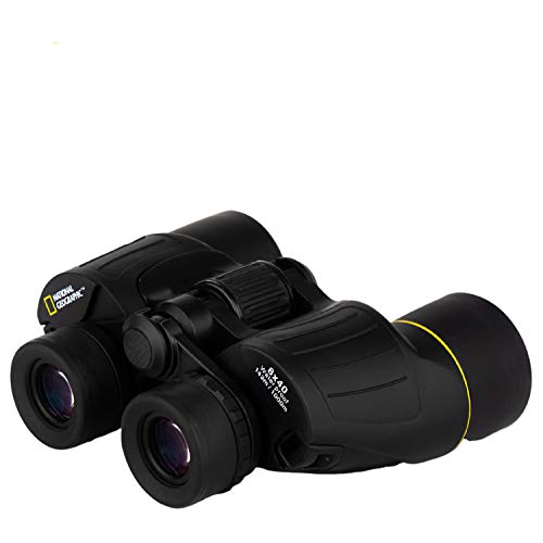 National Geographic 8 X 40 Powerful Binoculars | Lightweight at 1.5LBS HIGH END Optics | Bird Watching, Sight Seeing, Hunting, Outdoors, Sports | Kids and Adults | CASE Strap Lens Covers Included