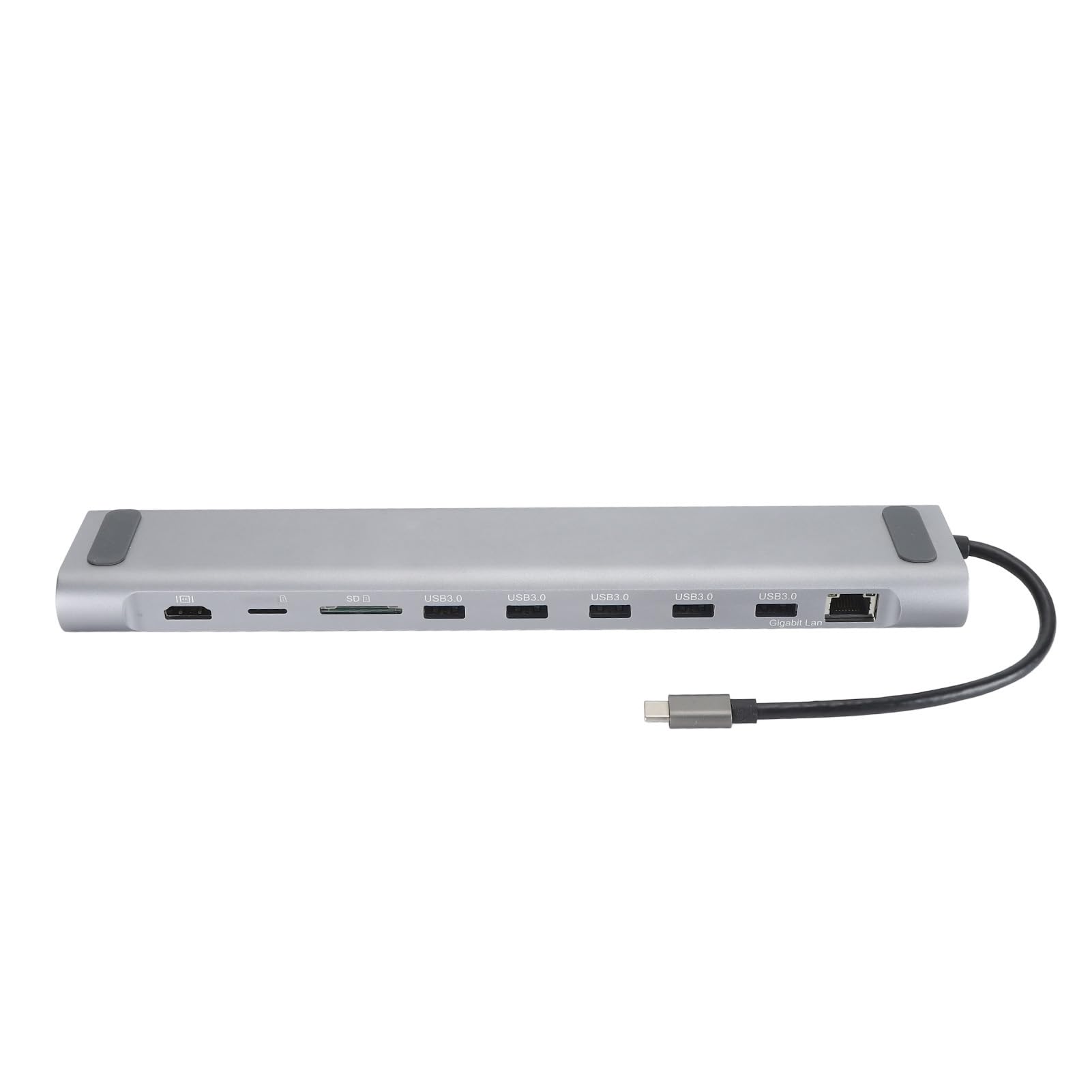 Adaptador Multipuerto 12 en 1 USB C Hub, Interfaz Multimedia 4K HD,