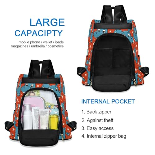 Sac à dos imprimé imperméable résistant à l'eau finitions de qualité - 3