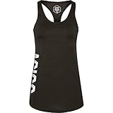 Para mujer. ASICS, Essential GPX Tank-Top Damen-Schwarz, Weiß, XS Ropa de Abrigo, Mujer, Negro, Extra-Small