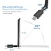 penobon WiFi USB Adaptador, Antena WiFi USB Inalámbrico Dual Band 2.4G /...