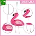 Civaner 30 Pcs Flamingo Party Favors Mini Flamingo Stuffed Animal Plush Toys Gift Pink Keychain Ornaments Decorations Birthday Party Favor Decor