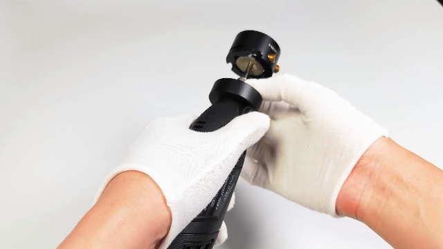 3mirrors ALUMINUM Tungsten Electrode Sharpener Grinder,TIG Welding Rotary Tool 4 Holes Single Column w/Flat Grinding Block, Multi-Angle Offsets,5 Sand Wheels, 2 Mandrels