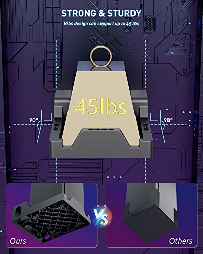 Suporte de parede para Xbox Series X, kit de montagem de parede ZAONOOL para acessórios Xbox Series