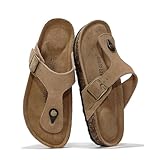 Project Cloud 100% Genuine Leather Thong Sandals...