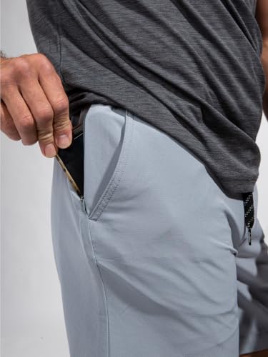 Image of Chubbies Everywear Men's Shorts - Mens Shorts Casual 6in Inseam, Elastic Waist, Water-Resistant, Zipper Pocket