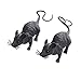 TOYANDONA 2Pcs Halloween Finto Ratto Scherzo Puntelli Realistici Topi Raccapriccianti Giocattolo Ratto Spettrale per La Decorazione del Partito di Halloween Forniture Puntelli del Partito