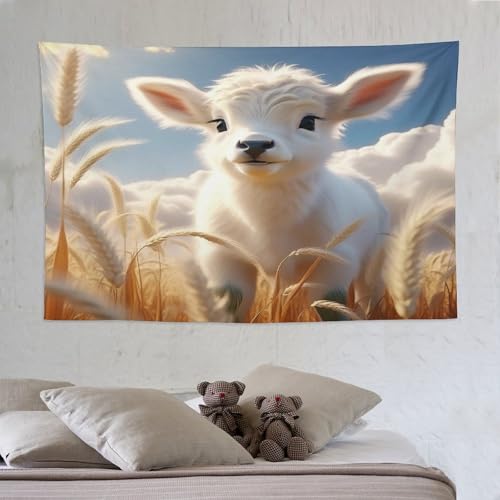 Tapisserie de sceau imprimée en 3D tenture murale 150x230cm