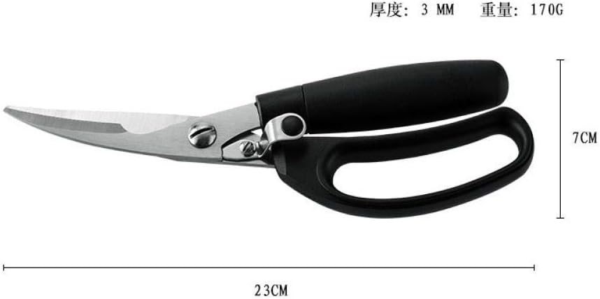 Kitchen Scissors Multipurpose Stainless Steel Poultry Shears with Comfortable Grips for Chicken Vegetables Fish t and Herbs