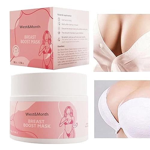 Crema para Senos Crecimiento Rápido - Breasts Boost Masque Reafirmante y Agrandadora | Aumento y Reafirmación del Busto Pw Tools