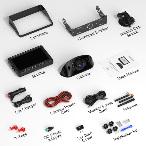 Fookoo DW7Y5 Hd 7-Inch Wireless Rv Backup Camera System thumb #7