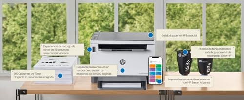 HP Laserjet Tank MFP 1604w Multifunktionsdrucker mit Nachfüllsystem