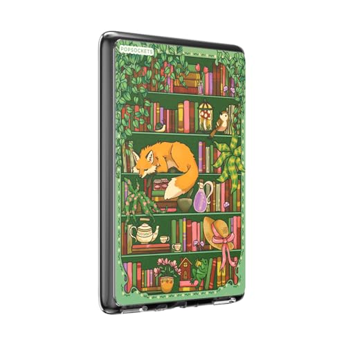 Image of PopSockets Kindle Paperwhite 11th Gen MagSafe Case- Enchanted Shelves