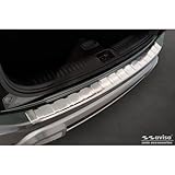 Avisa Protection de seuil arrière inox compatible avec SsangYong Torres (J100) 2022- 'Ribs'