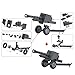 270 Pieces Military Weapons Pack for SWAT Police Special Soldiers Army Weapons and Gear Equitment Scuba Diving Suit Speed Boat Motorcycle Drone Building Brick Block Toys Compatible with Major Brands
