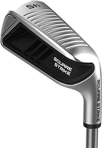 Square Strike Wedge, Black -Left Hand Pitching & Chipping Wedge for Men & Women -Legal for Tournament Play -Engineered by Hot List Winning Designer -Cut Strokes from Your Golf Game Fast