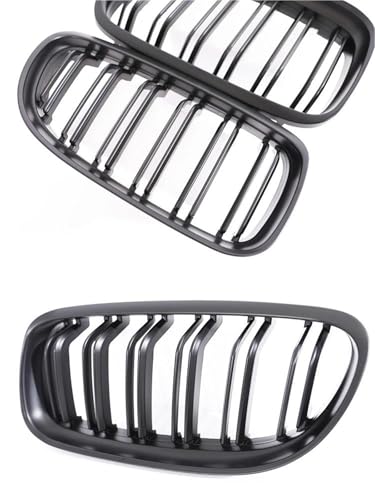 Calandre E90 E91 LCI BMW Double Lamelle Noir Mat 2009-2012 - 4