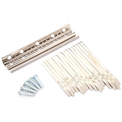 Clé de Kalimba, clé de Kalimba musicale pratique de 17 tons, durabilité élevée durable pour musicien débutant Cover