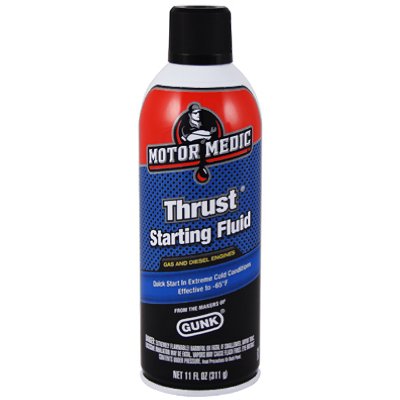 Motor Medic M3815 Thrust High-Temperature Starting Fluid, 11 oz. - Quantity 48