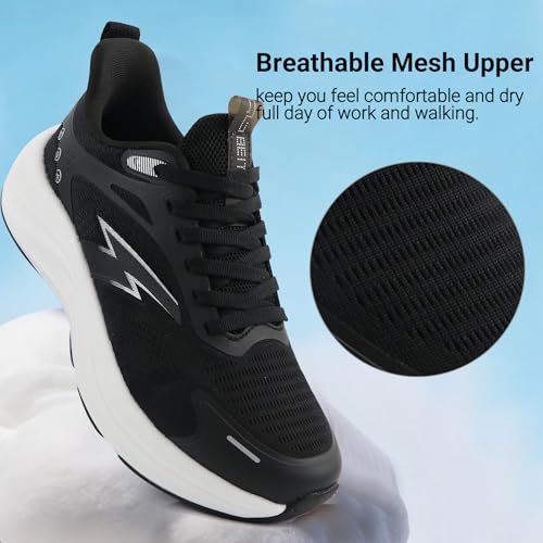 Image of Beita Women's Width Walking Shoes Wedge Running Tennis ActiveFloat Non-Slip Comfortable Breathable Sports Athletic Rubber Outsole Sneakers, Breathable,Workout, Gym, Fashion