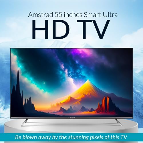 Image of Amstrad 139 cm (55 inches) 4K Ultra HD Official Android 11 LED TV AM55UG11Nxt (Bezel-Less Design)